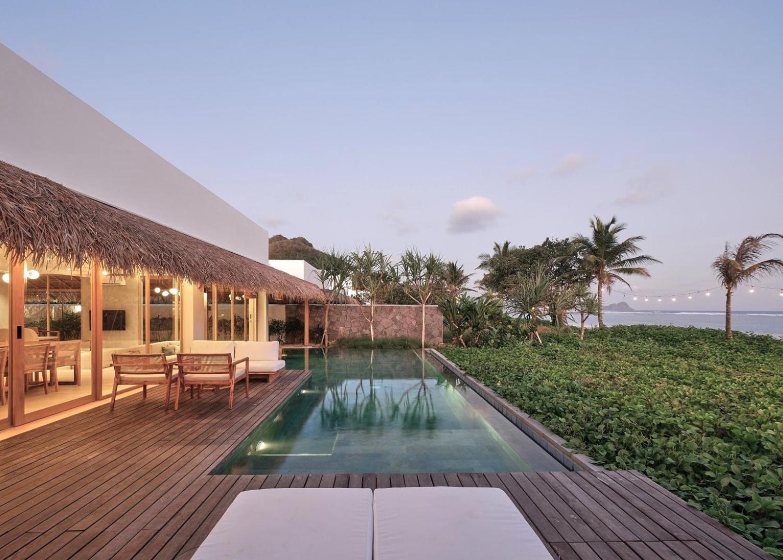 Amber Lombok Beach Resort Selong Belanak Exteriör bild